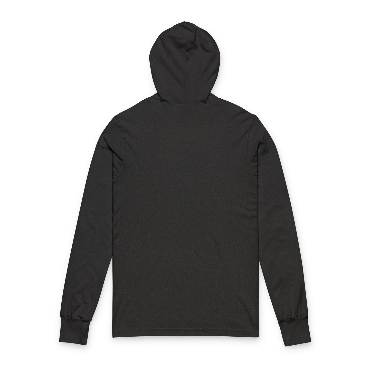 Fall Vibes Hoodie Long Sleeve T-Shirt | Bella + Canvas Unisex Hooded Tee with Highland Cow & Pumpkin Spice Autumn Design