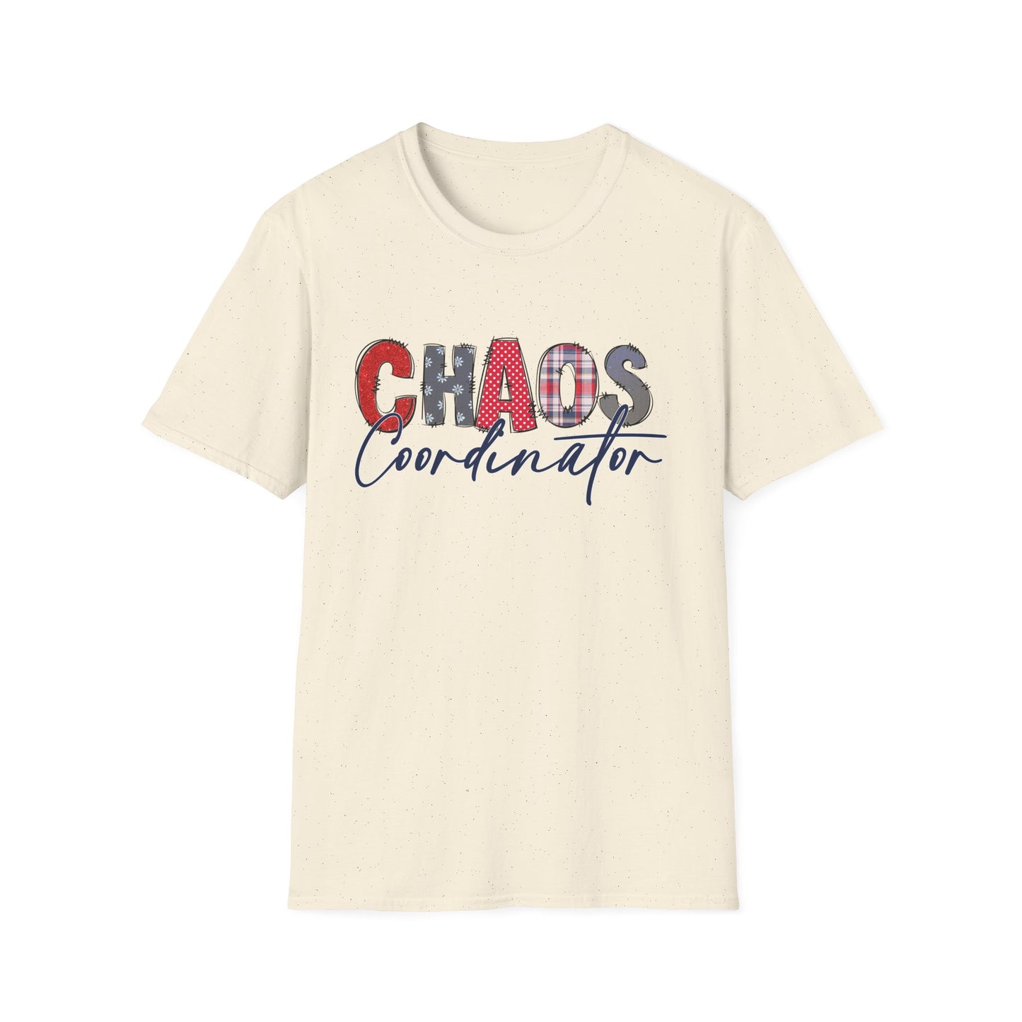 Chaos Coordinator Unisex Softstyle T-Shirt | Funny Graphic Tee,