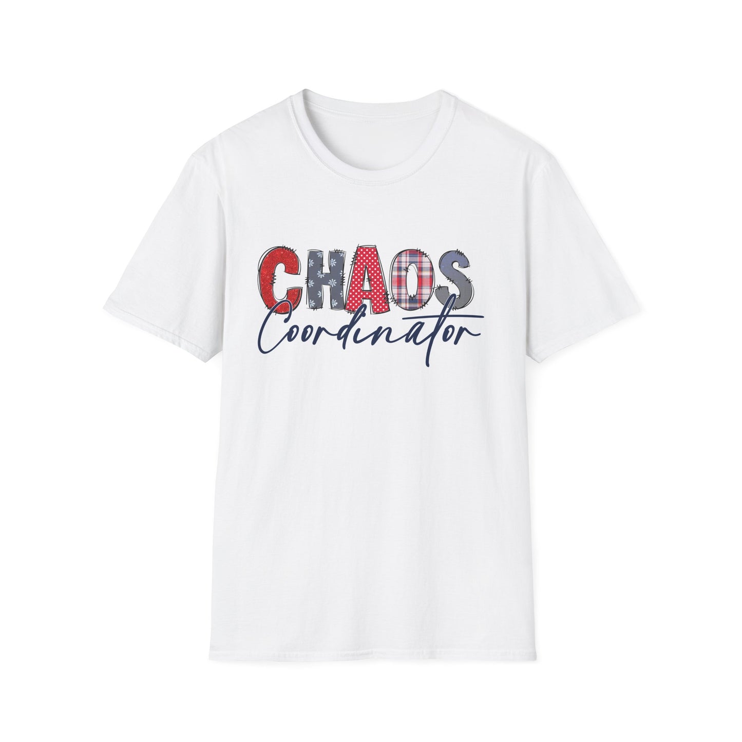 Chaos Coordinator Unisex Softstyle T-Shirt | Funny Graphic Tee,