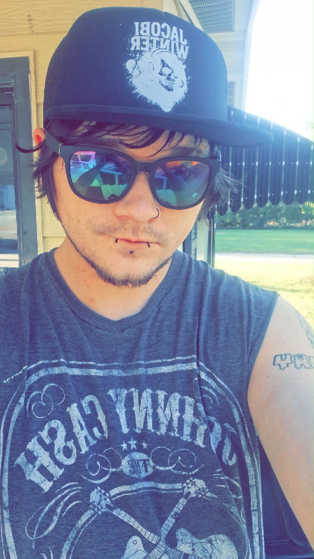 Jacobi Winter Logo Snapback Hat | Official Flatbill Baseball Cap with Free Shipping