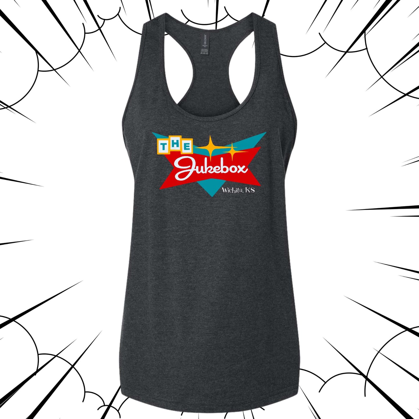 Jukebox Wichita Racerback Tank PreOrder