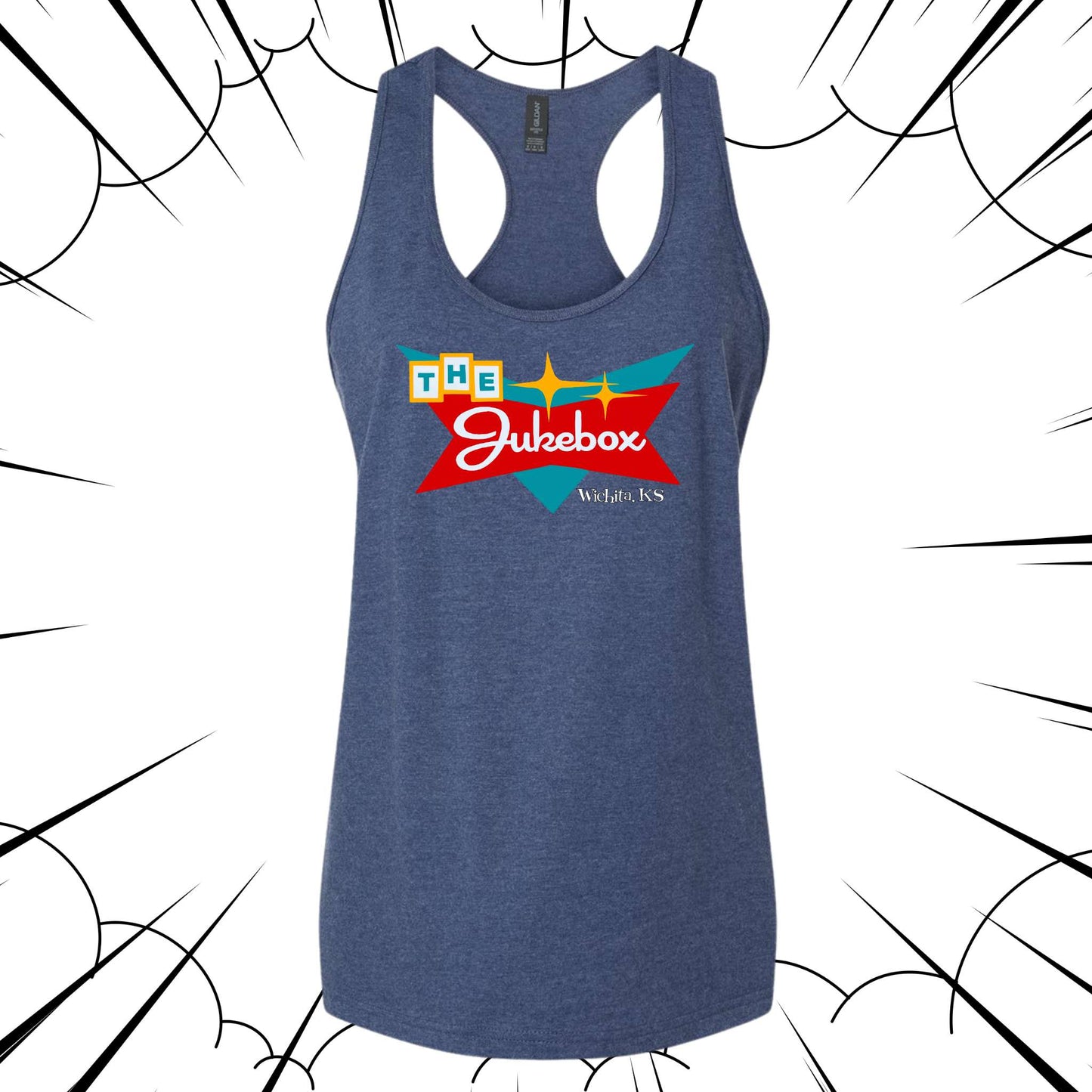 Jukebox Wichita Racerback Tank PreOrder