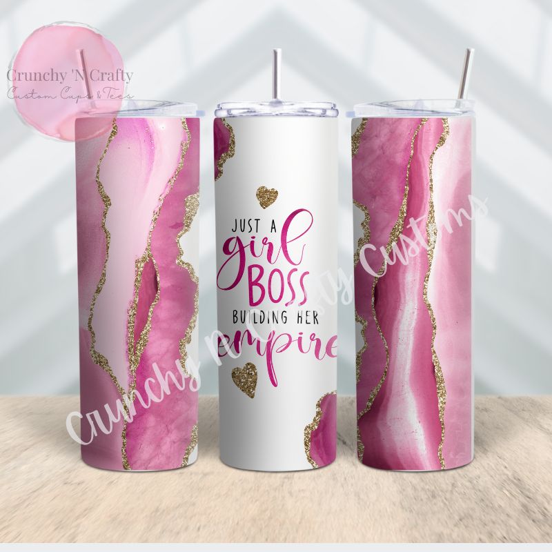 Girl Boss 20-ounce cup/tumbler