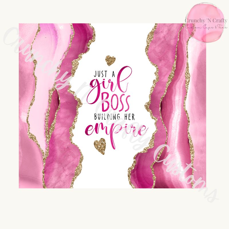 Girl Boss 20-ounce cup/tumbler