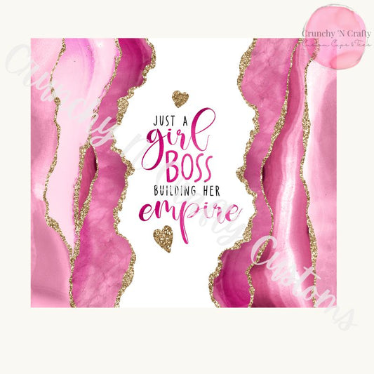 Girl Boss 20-ounce cup/tumbler