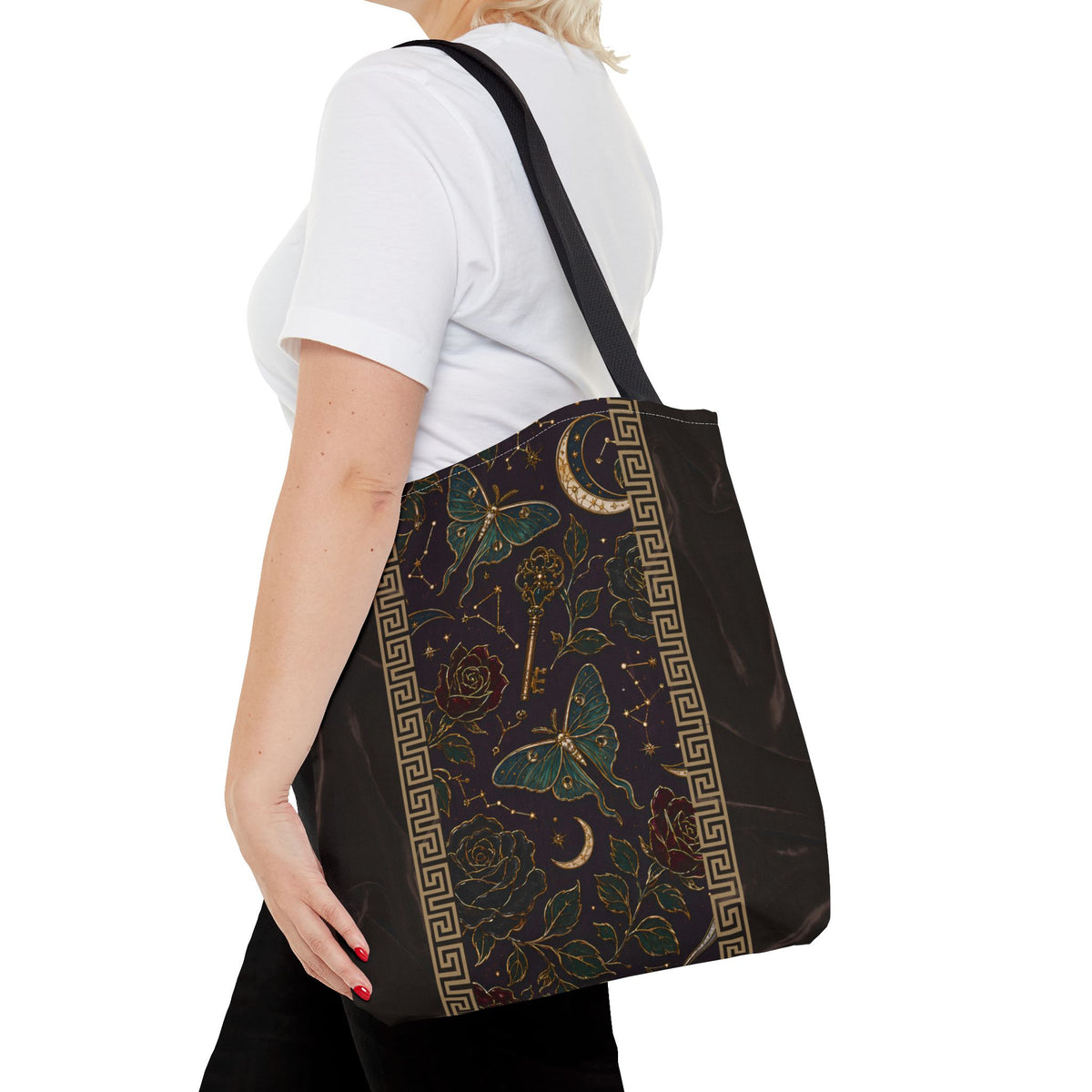 Moonlit Butterflies Tote Bag