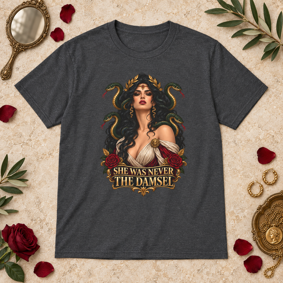 She Was Never the Damsel T-Shirt