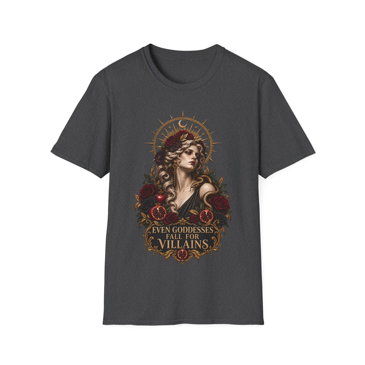 Even Goddesses Fall for Villains T-Shirt