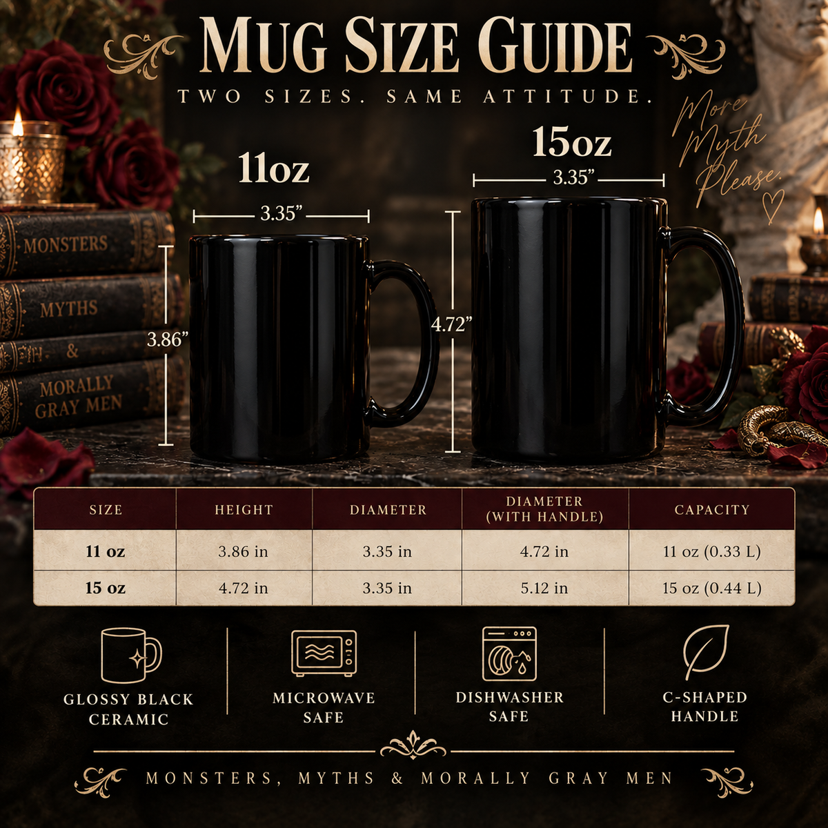 Even Goddesses Fall for Villains Mug
