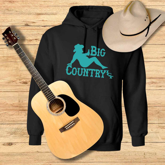Big Country ICT Logo Hoodie Turquoise