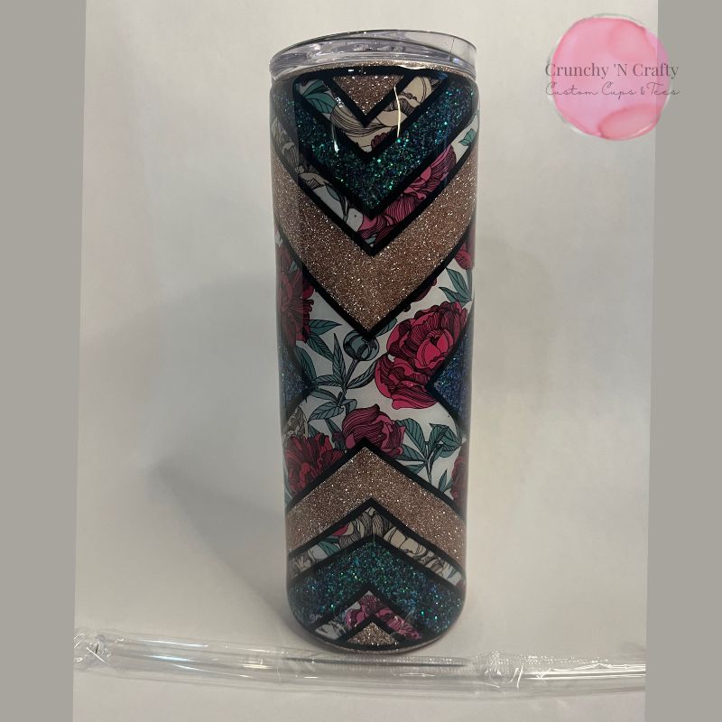 Beautiful Bougie X design 20-ounce tumbler